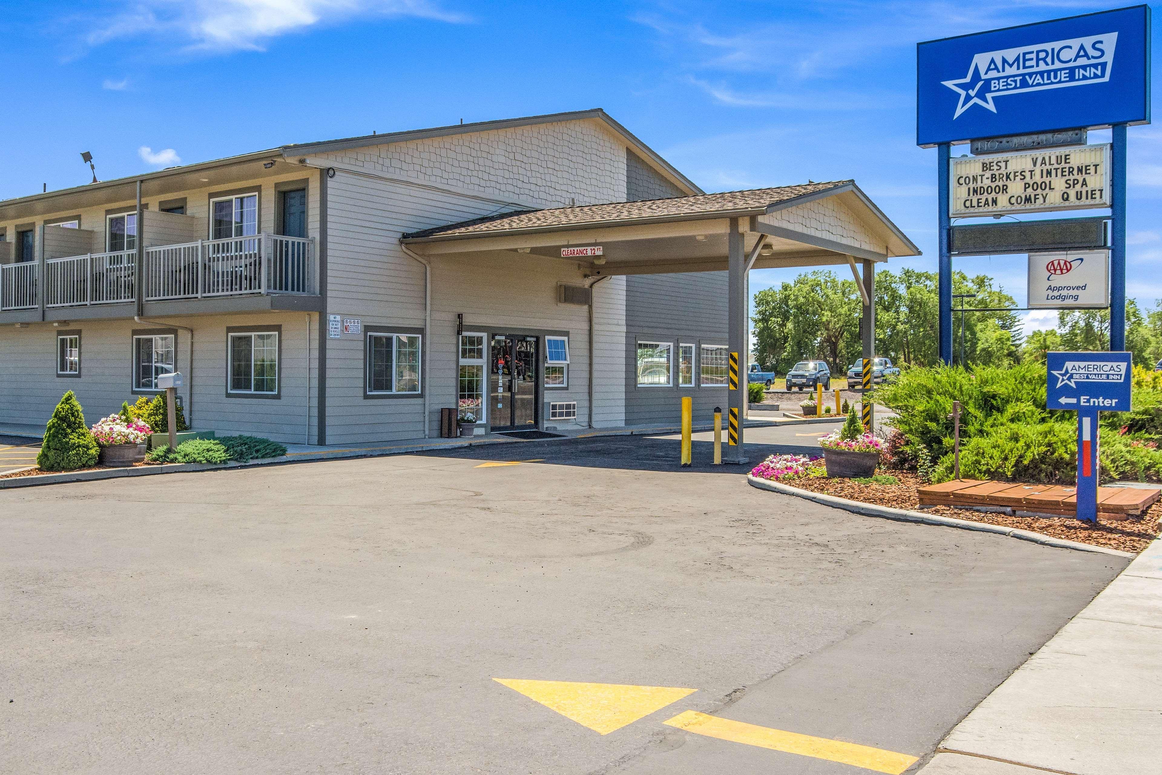 Americas Best Value Inn Burns Exterior foto